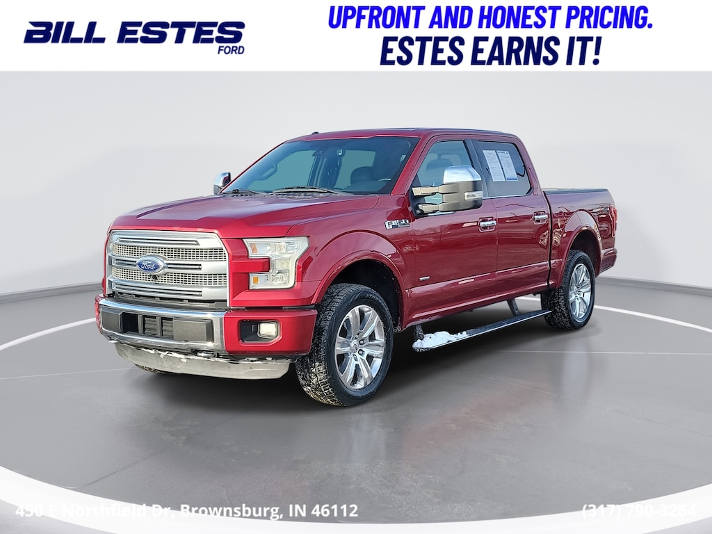Used 2015 Ford F-150 Platinum Truck SuperCrew Cab