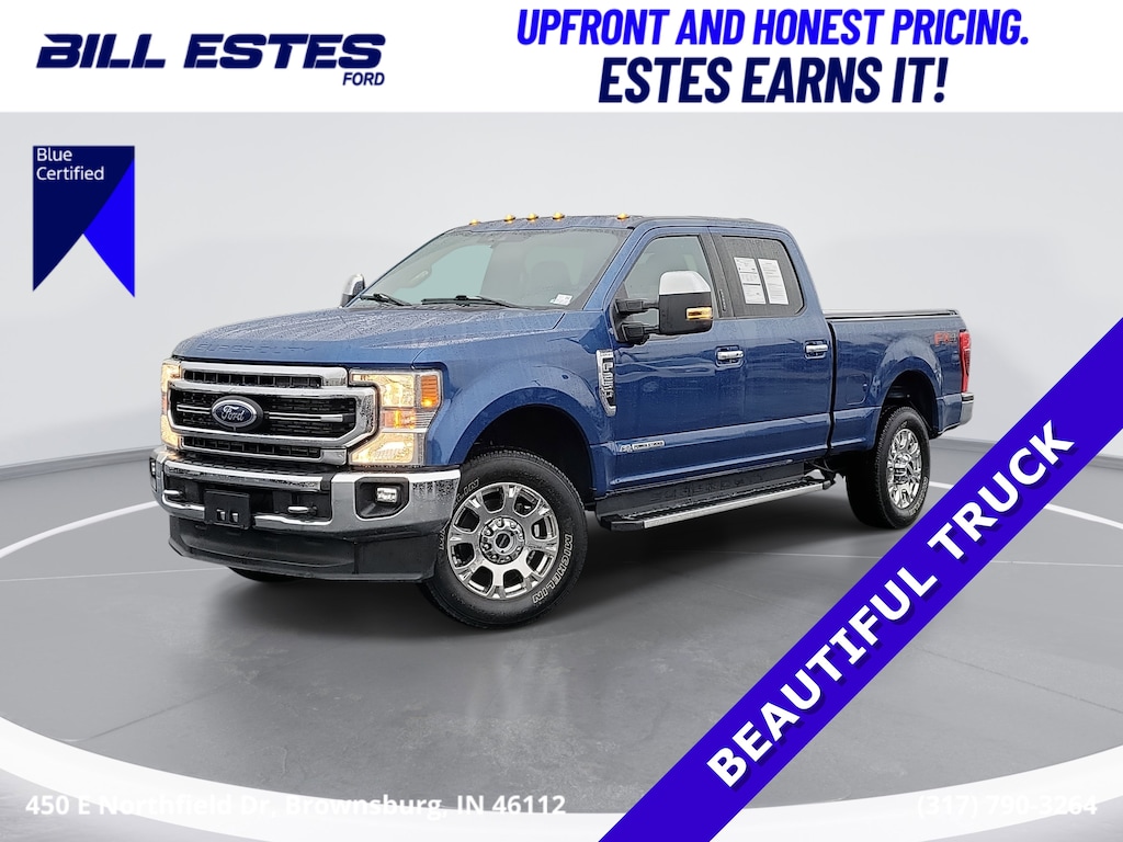 Certified 2022 Ford Super Duty F-250 SRW LARIAT Truck Crew Cab