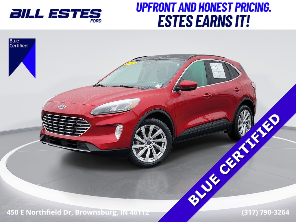 Certified 2022 Ford Escape Titanium SUV