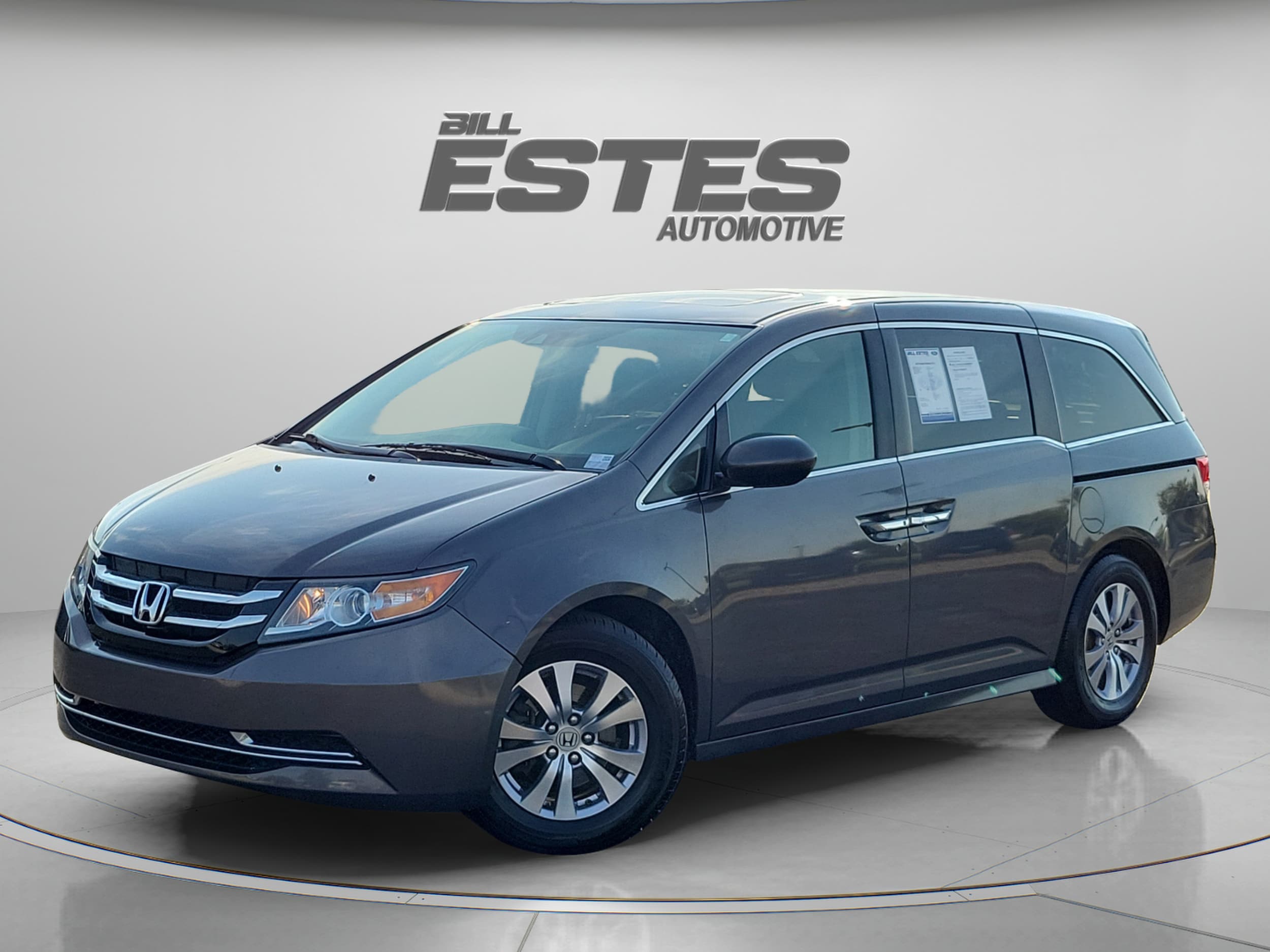Used 2015 Honda Odyssey EX-L with VIN 5FNRL5H67FB123552 for sale in Brownsburg, IN