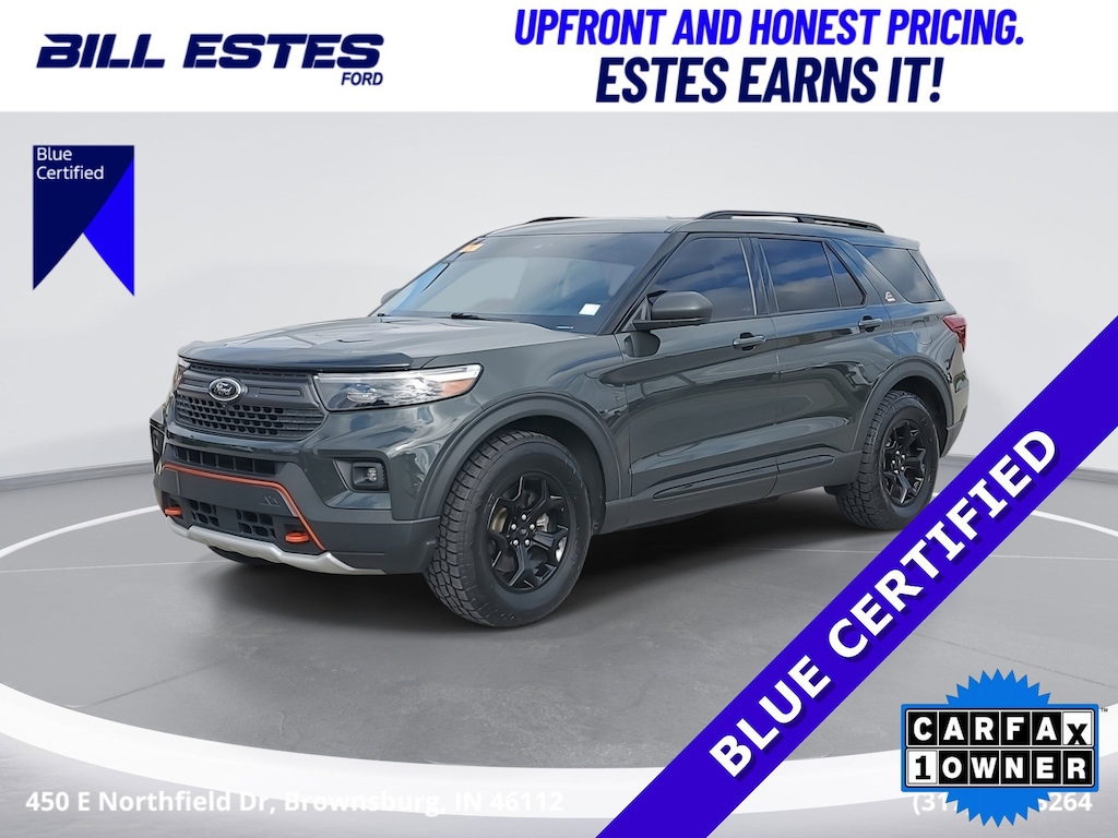 Certified 2022 Ford Explorer Timberline SUV