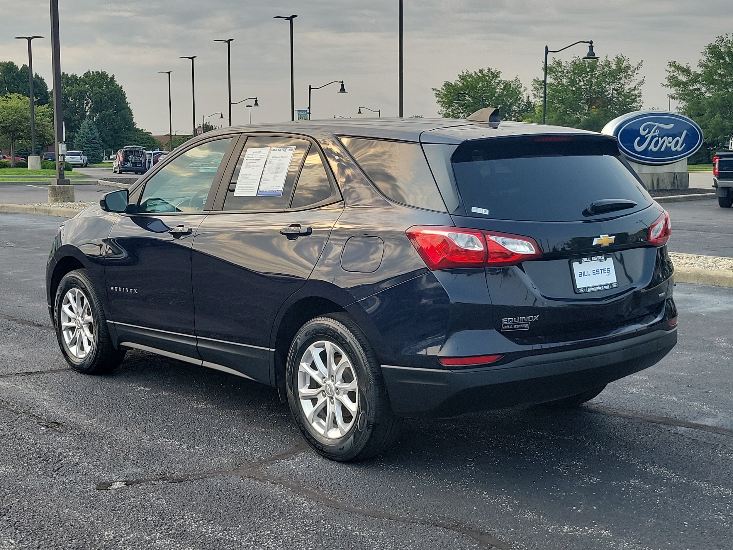 Used 2020 Chevrolet Equinox LS with VIN 3GNAXSEV1LS535696 for sale in Brownsburg, IN