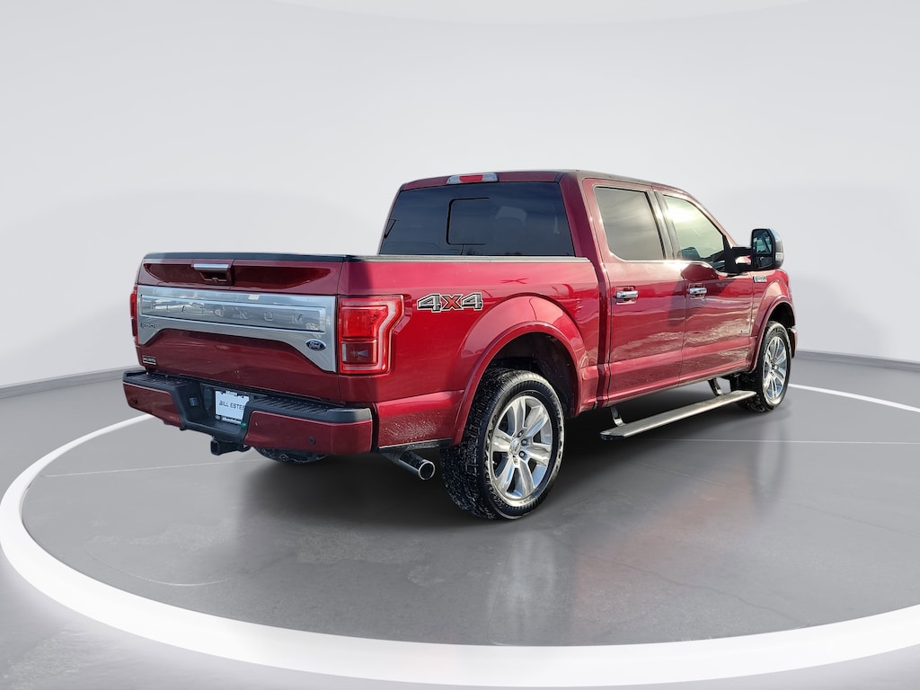 Used 2015 Ford F-150 Platinum Truck SuperCrew Cab