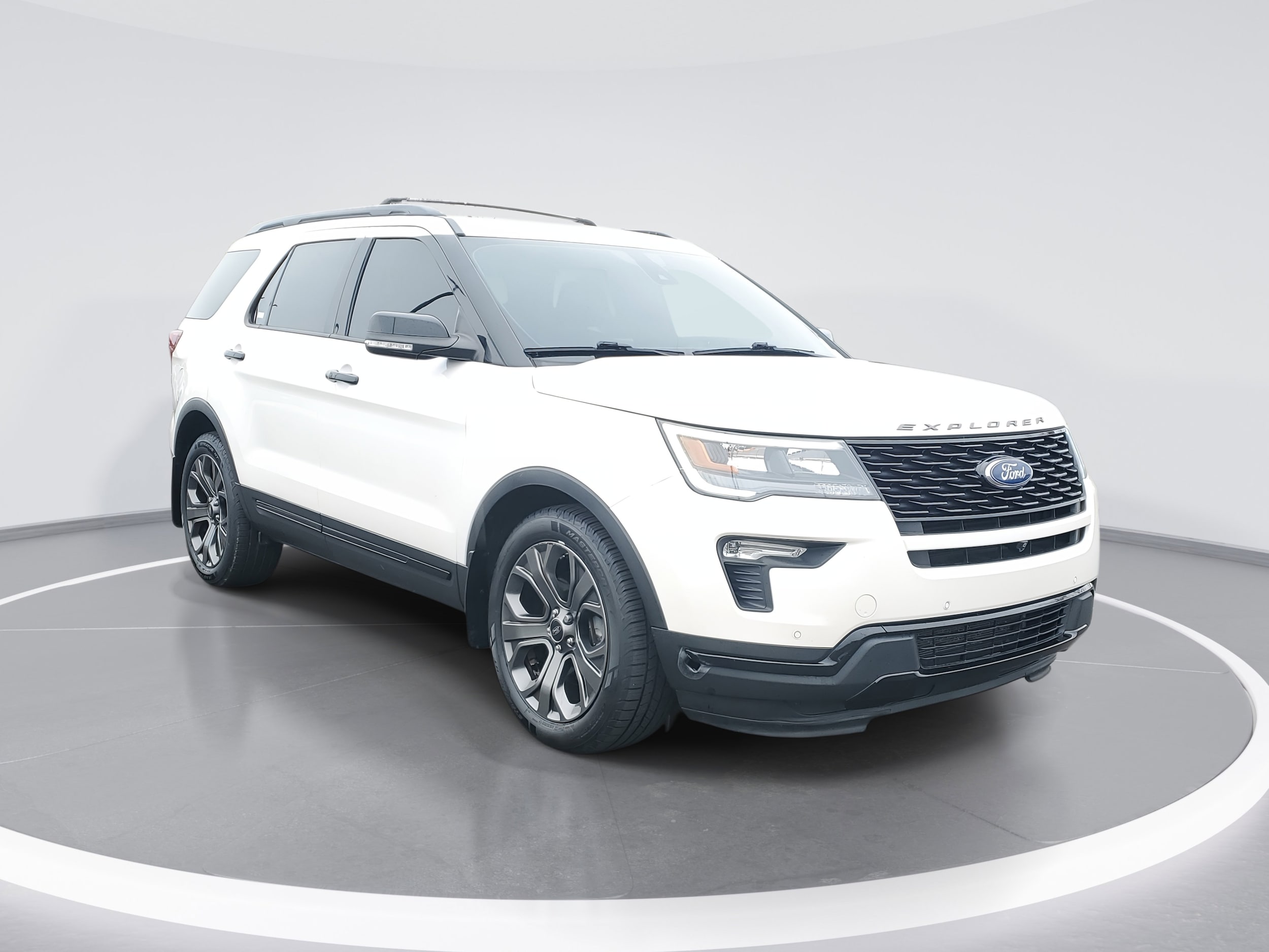 Used 2018 Ford Explorer Sport with VIN 1FM5K8GTXJGC67827 for sale in Brownsburg, IN