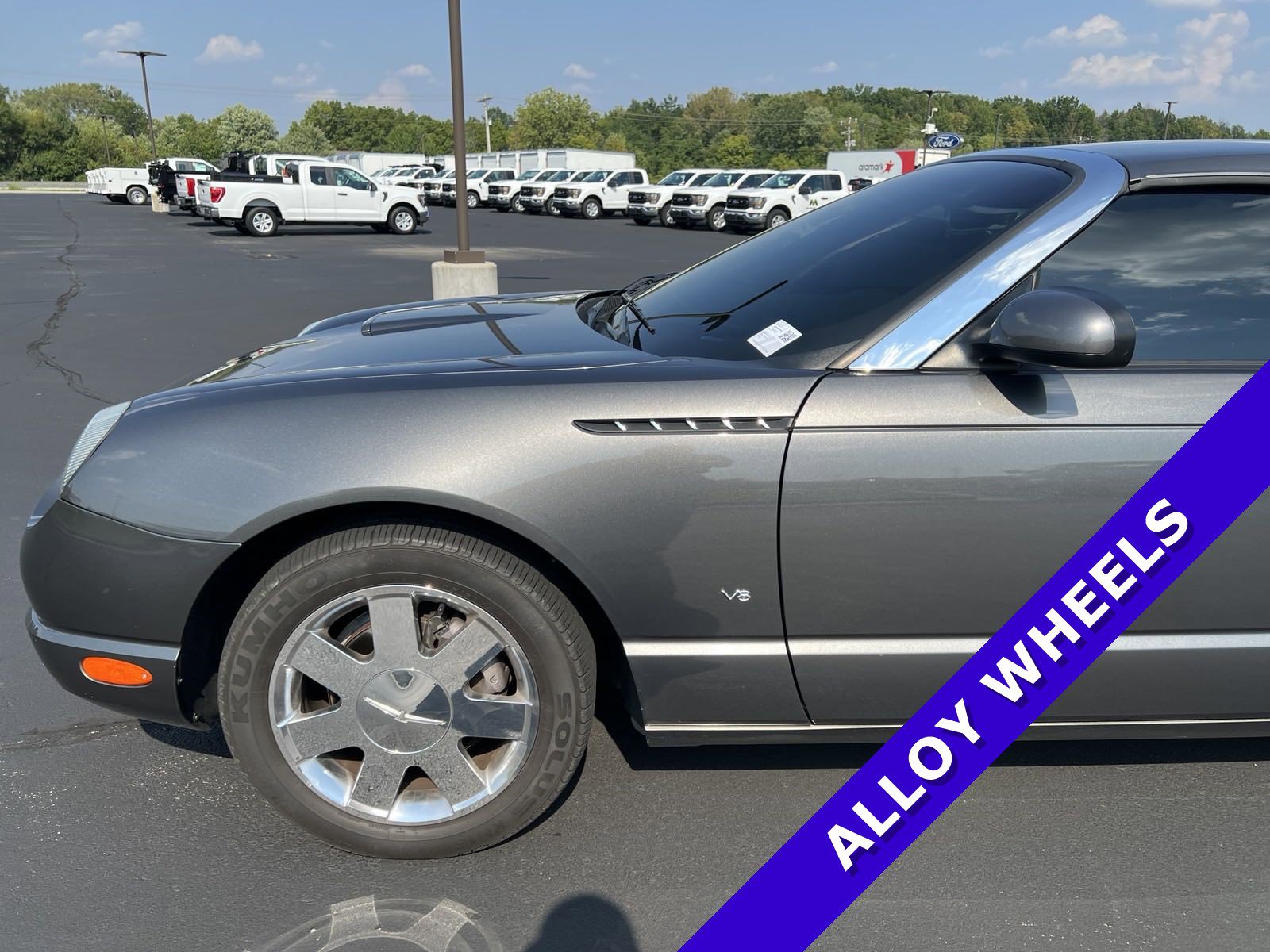 Used 2003 Ford Thunderbird Deluxe with VIN 1FAHP60AX3Y104162 for sale in Brownsburg, IN