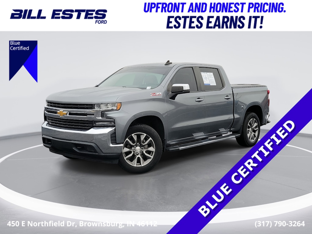 Certified 2019 Chevrolet Silverado 1500 LT Truck Crew Cab