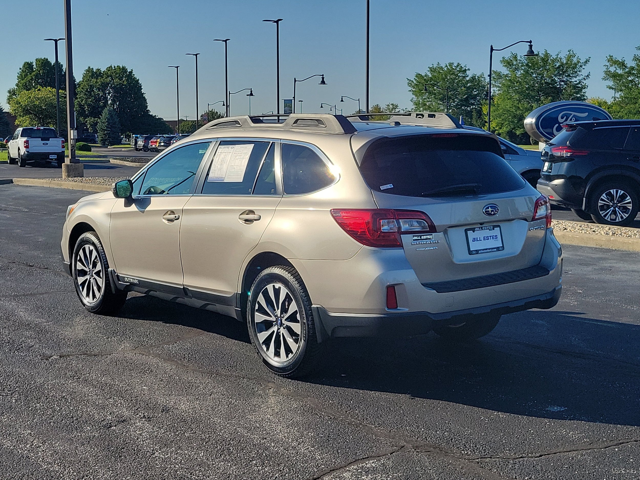 Used 2015 Subaru Outback Limited with VIN 4S4BSBLC4F3242331 for sale in Brownsburg, IN