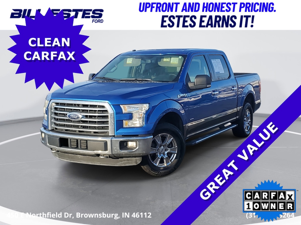 Used 2016 Ford F-150 XLT Truck SuperCrew Cab