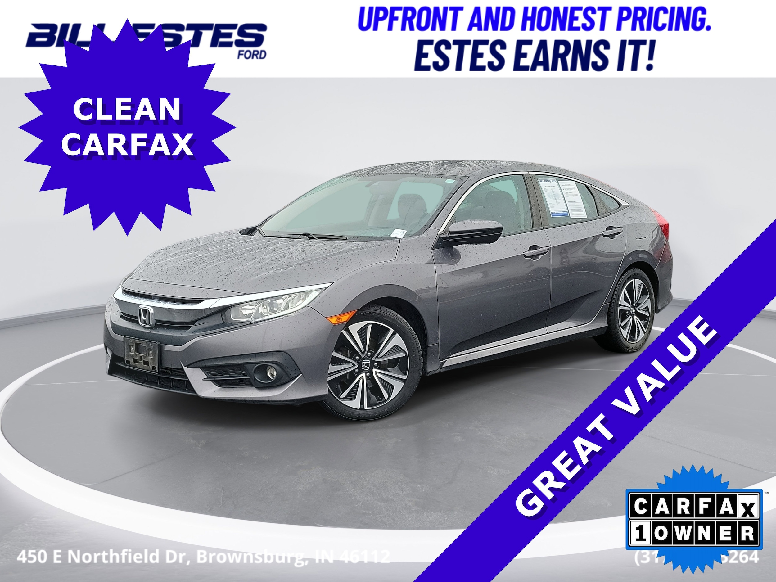 2017 Honda Civic EX-T's photo