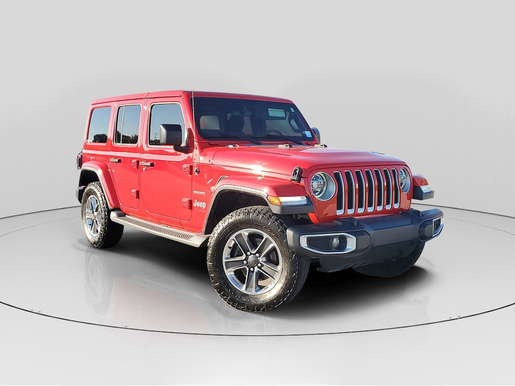 Used 2019 Jeep Wrangler Unlimited Sahara 4x4 SUV