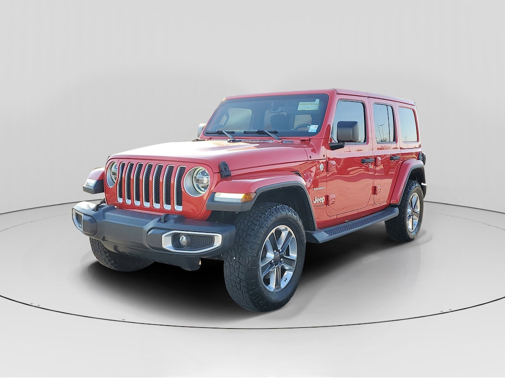 Used 2019 Jeep Wrangler Unlimited Sahara 4x4 SUV