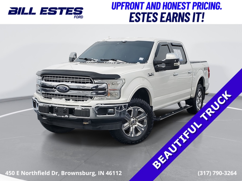 Used 2018 Ford F-150 LARIAT Truck SuperCrew Cab