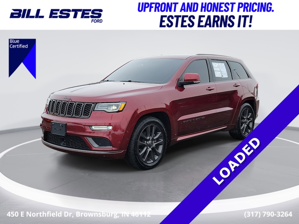 Certified 2018 Jeep Grand Cherokee High Altitude SUV