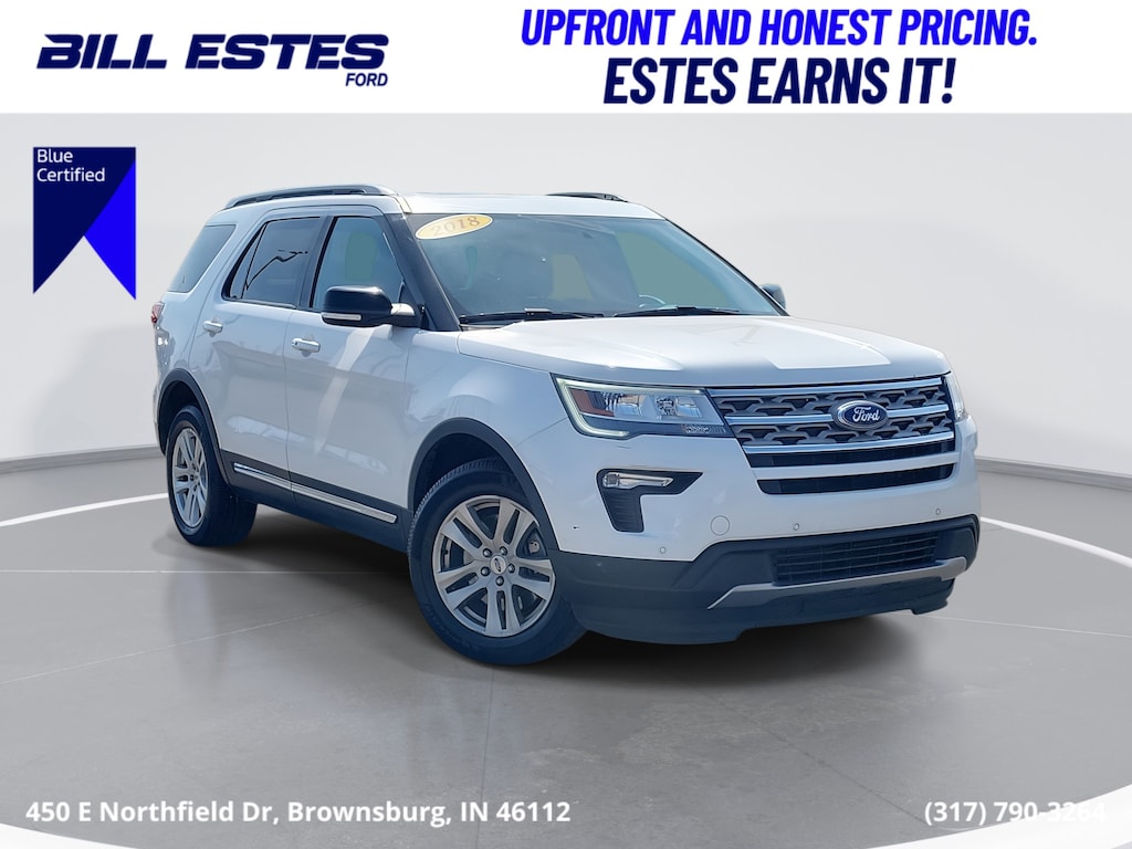 Certified 2018 Ford Explorer XLT SUV