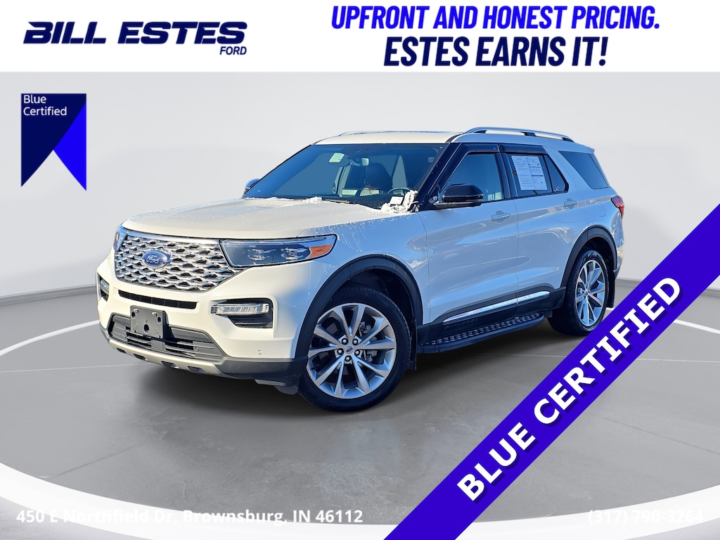 Certified 2021 Ford Explorer Platinum SUV