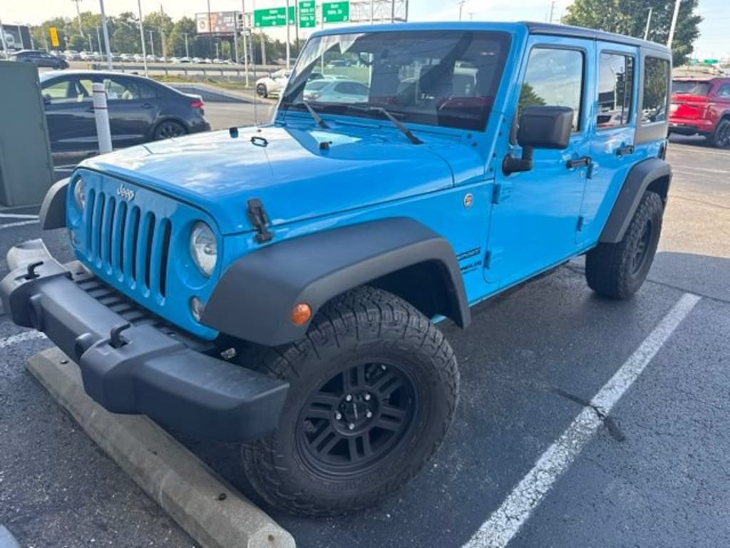 Used 2017 Jeep Wrangler Unlimited Sport SUV