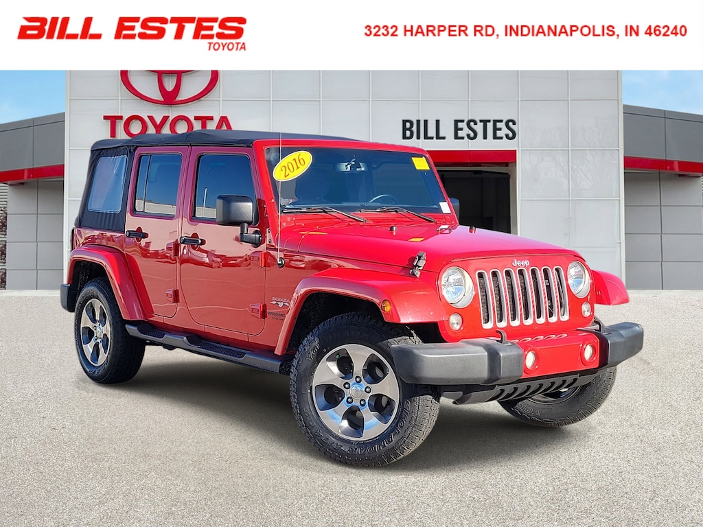 Used 2016 Jeep Wrangler Unlimited Sahara SUV