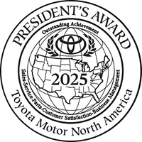  President's Award 2025 Bill Estes Toyota