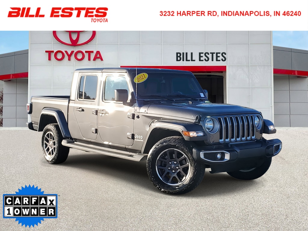 Used 2021 Jeep Gladiator Overland Truck Crew Cab