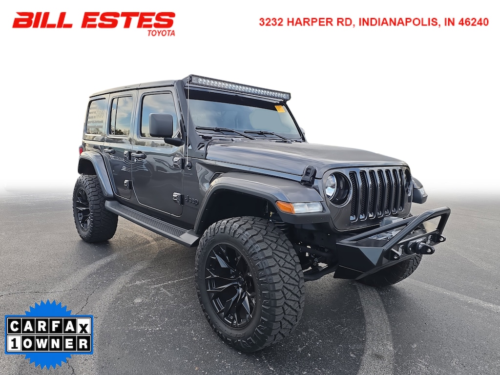 Used 2022 Jeep Wrangler Unlimited Sahara Altitude SUV