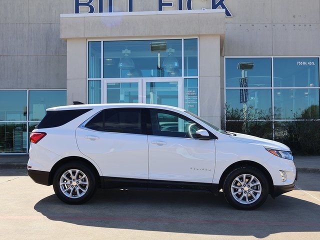 Used 2020 Chevrolet Equinox LT with VIN 3GNAXUEV6LS698775 for sale in Huntsville, TX