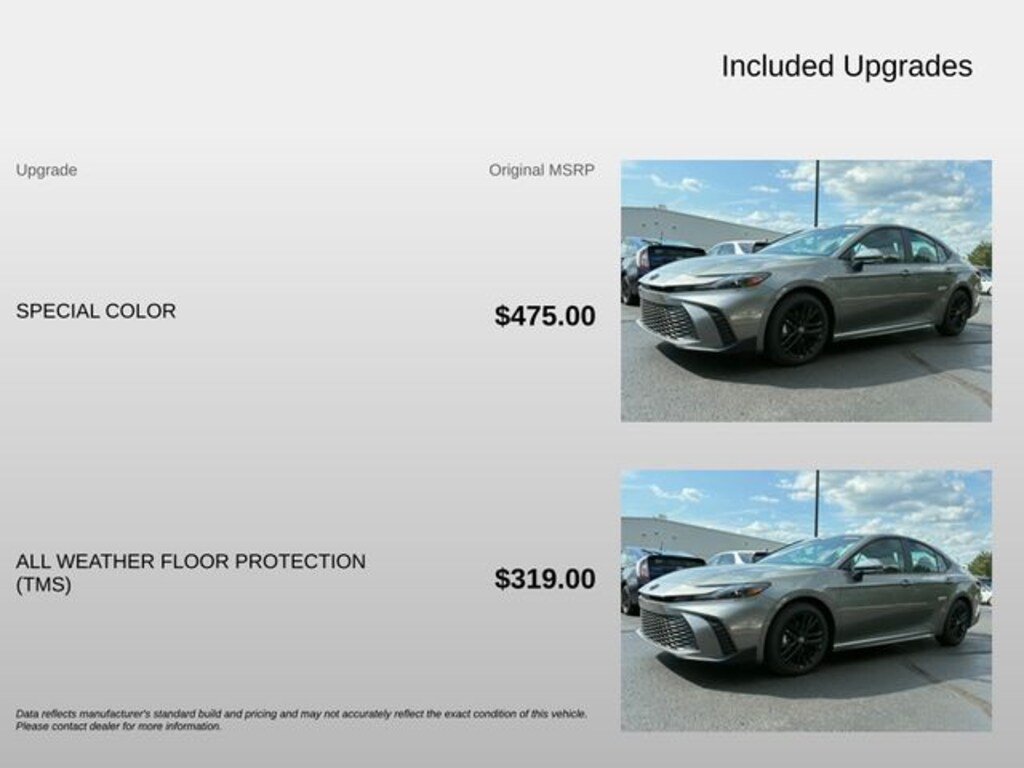 Used 2026 Toyota Camry SE Sedan