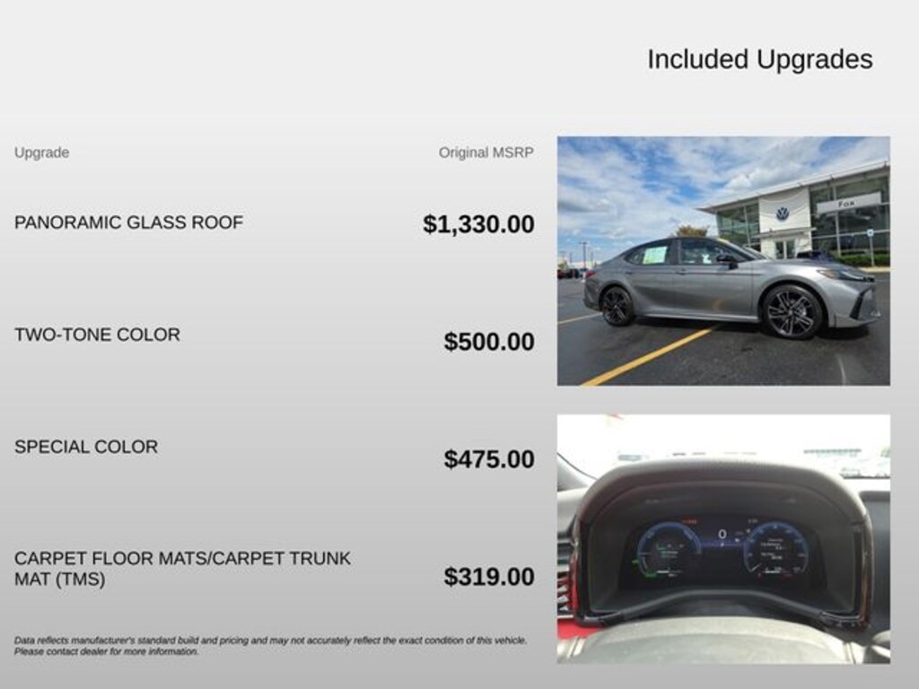 Used 2026 Toyota Camry XSE Sedan