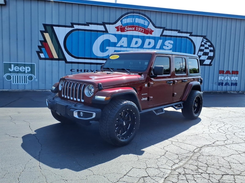 Used 2022 Jeep Wrangler Unlimited Sahara SUV