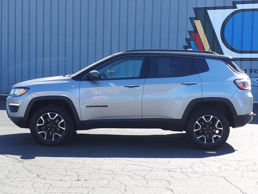 Used 2020 Jeep Compass Trailhawk with VIN 3C4NJDDB9LT126712 for sale in Muncie, IN