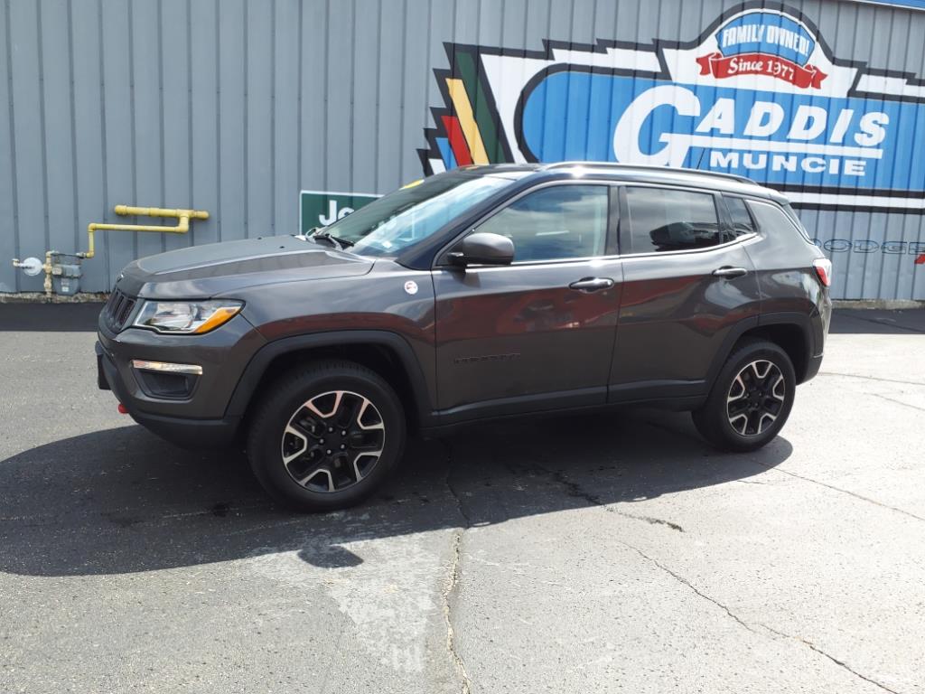 Used 2020 Jeep Compass Trailhawk with VIN 3C4NJDDB3LT106715 for sale in Muncie, IN