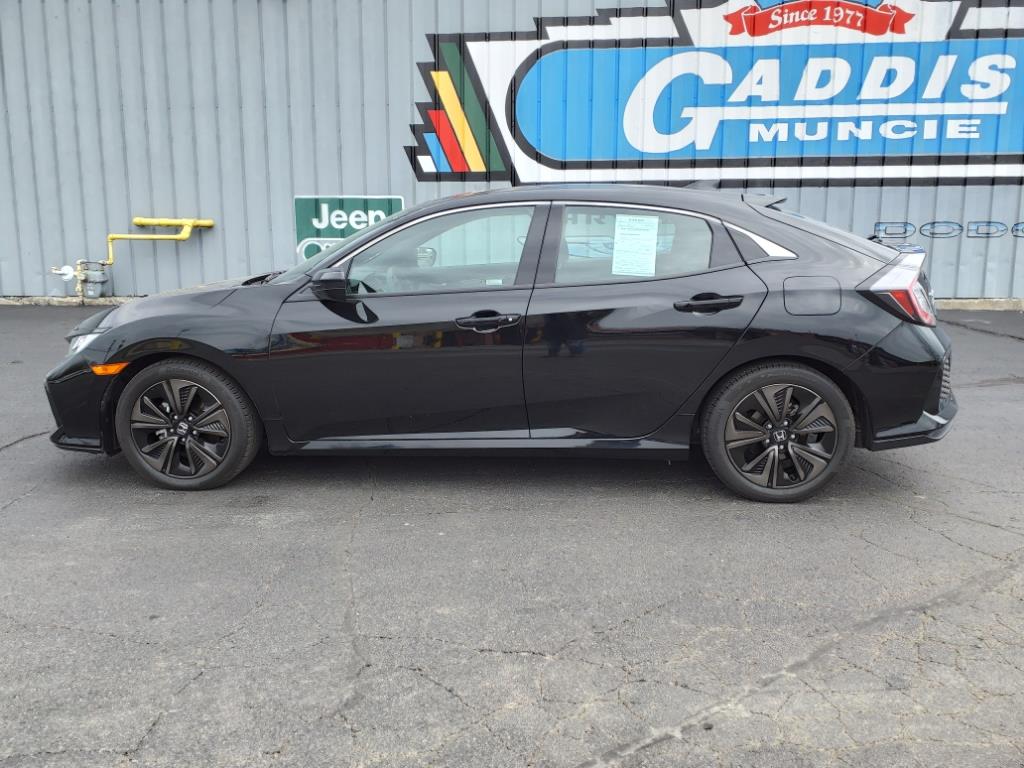 Used 2018 Honda Civic Hatchback EX with VIN SHHFK7H55JU228171 for sale in Muncie, IN