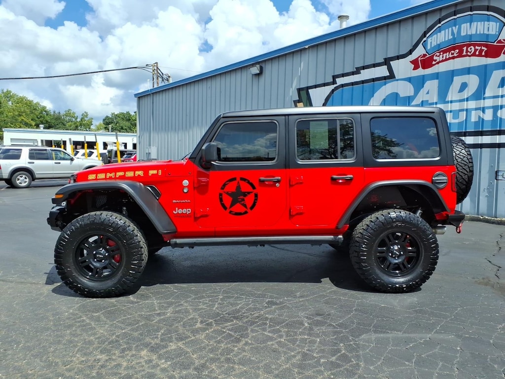 Used 2018 Jeep Wrangler Unlimited Sahara 4x4 SUV