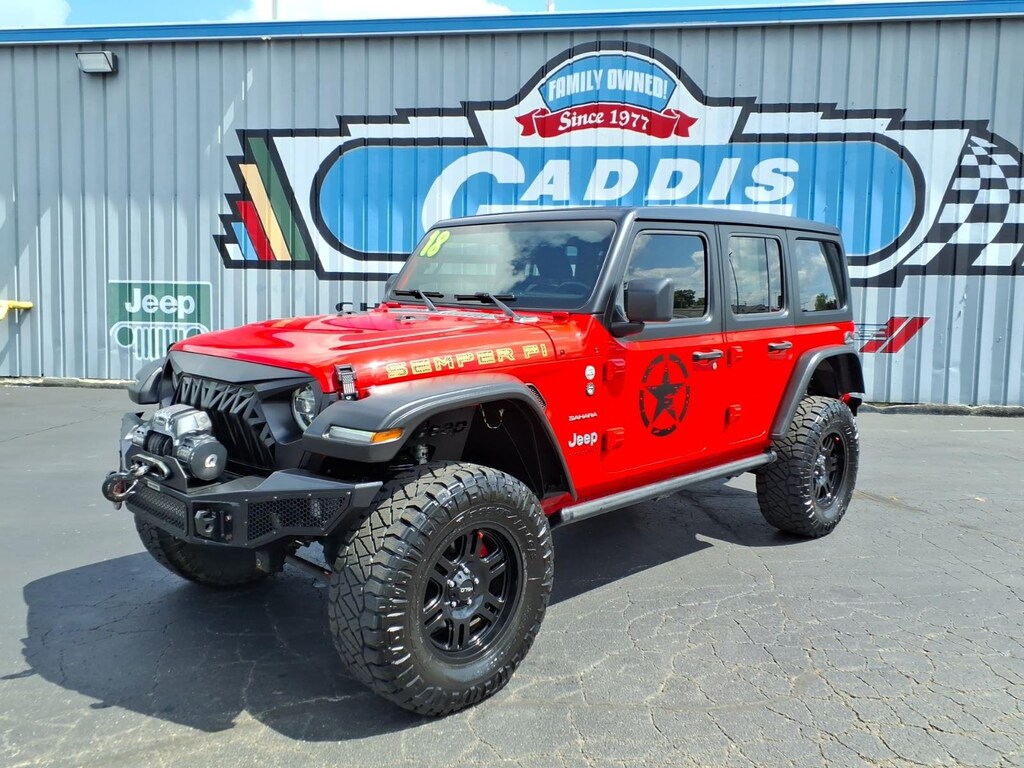 Used 2018 Jeep Wrangler Unlimited Sahara 4x4 SUV