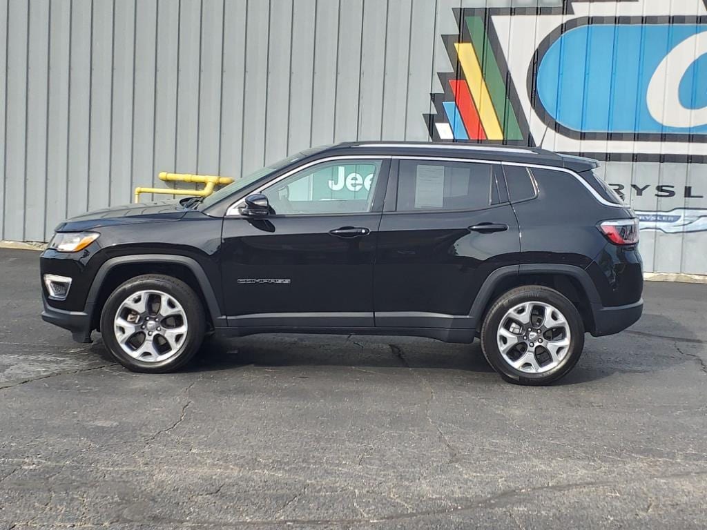 Used 2021 Jeep Compass Limited with VIN 3C4NJDCB2MT527490 for sale in Muncie, IN