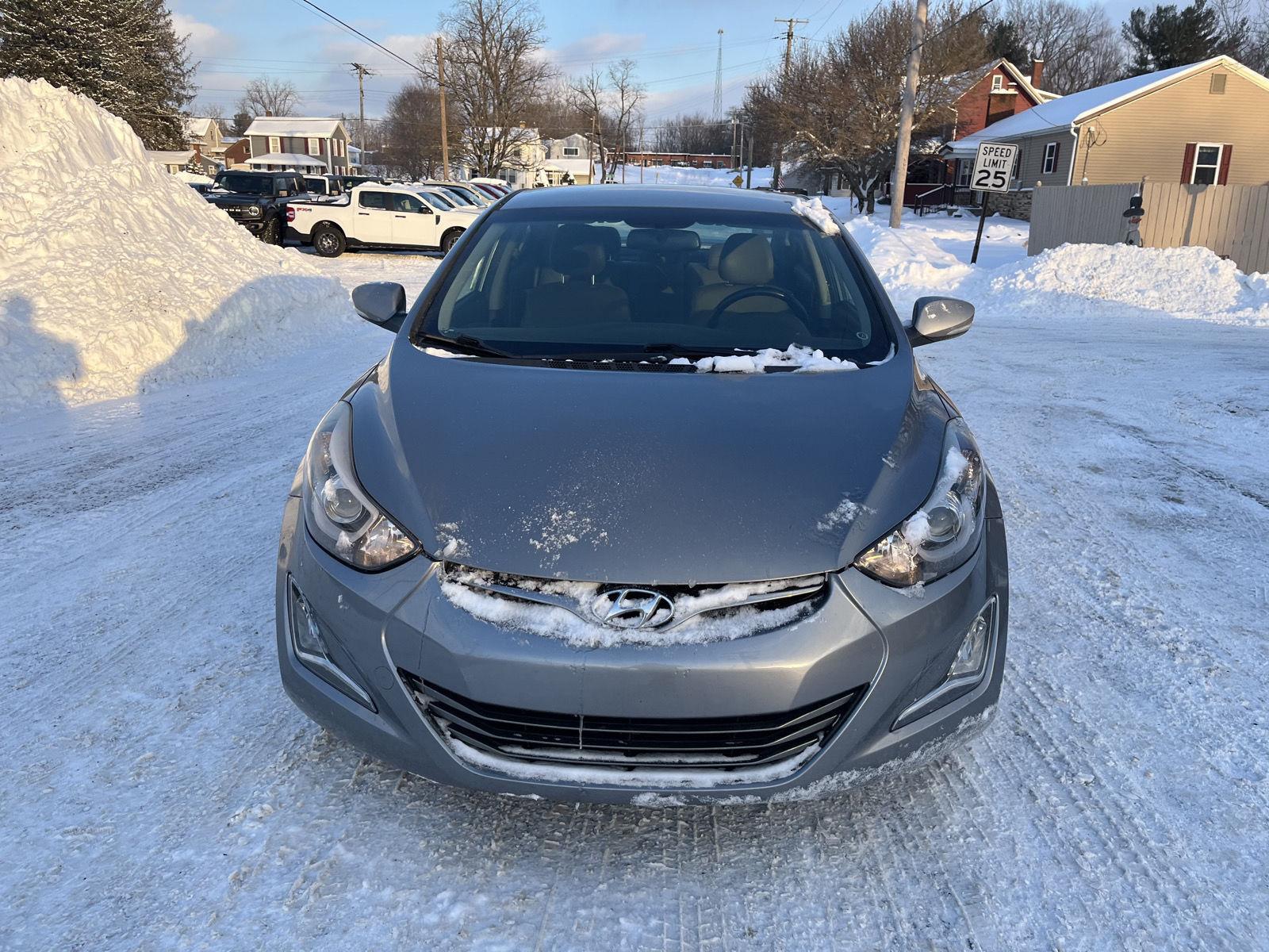 Used 2015 Hyundai Elantra Limited with VIN KMHDH4AE0FU392938 for sale in Loudonville, OH