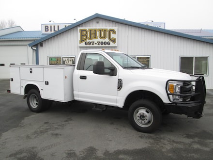 2017 Ford F-350 XL 4X4 DUALLY UTILITY BOX Truck Regular Cab