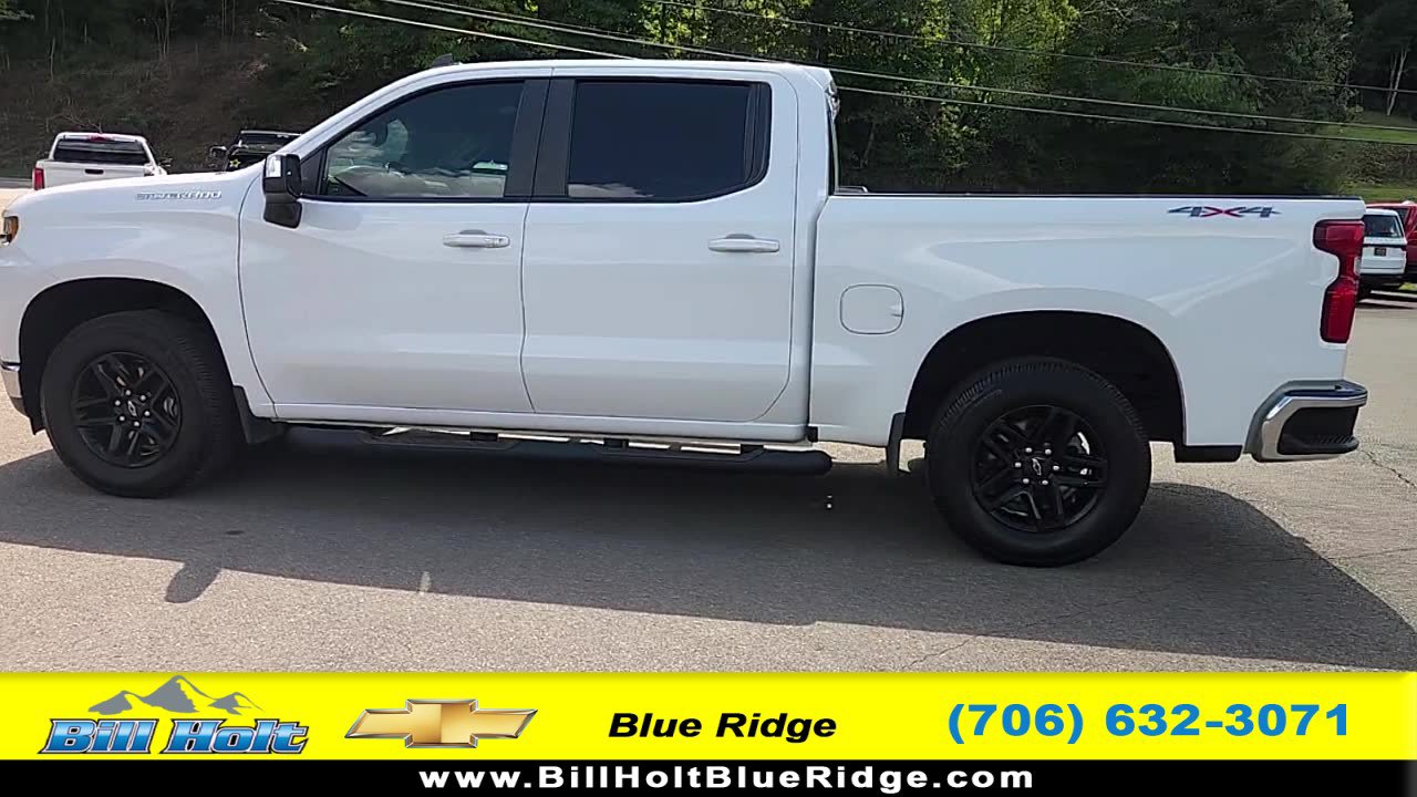 Summit White 2021 Chevrolet Silverado 1500 Pickup Truck Four-Wheel Drive Automatic