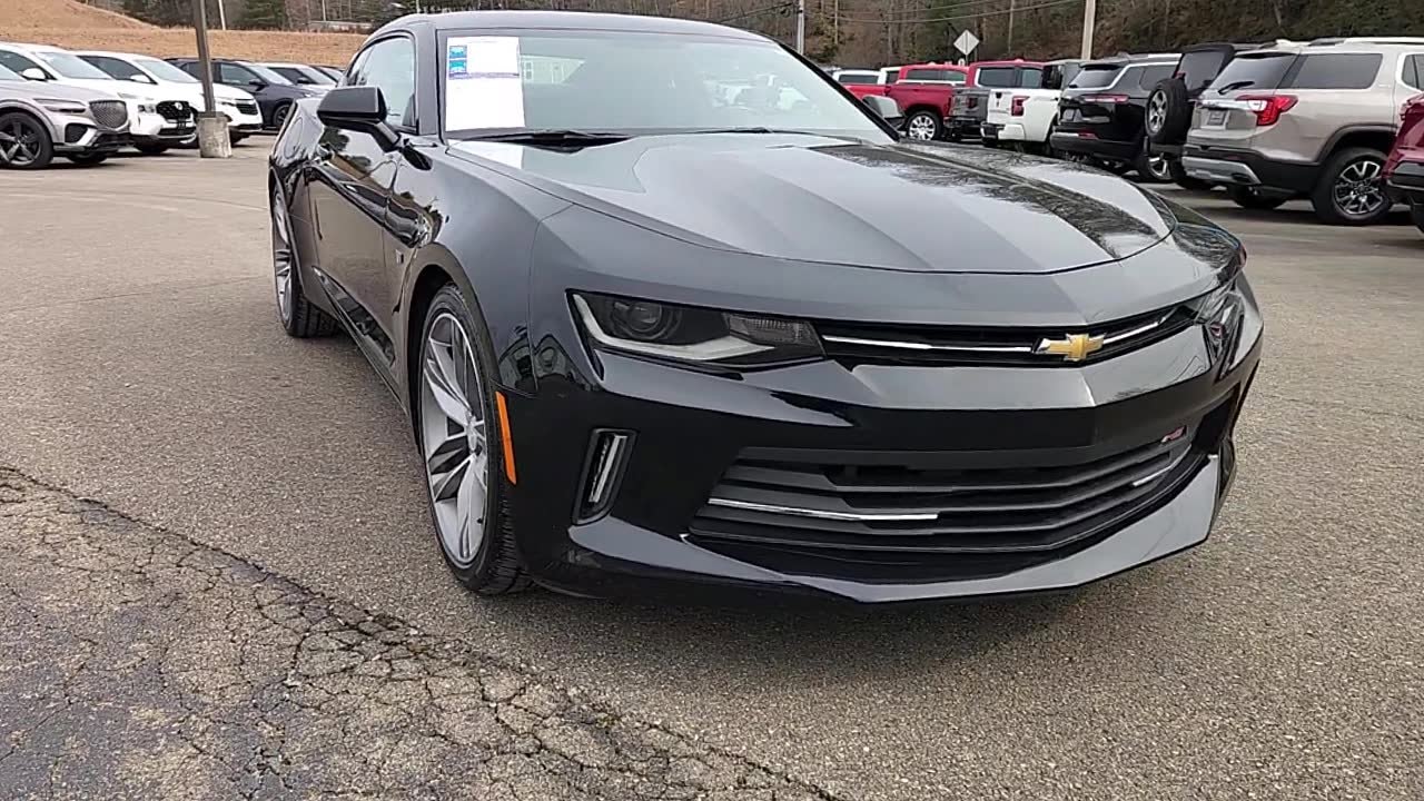 Used 2018 Chevrolet Camaro 1LT with VIN 1G1FB1RS8J0121156 for sale in Blue Ridge, GA