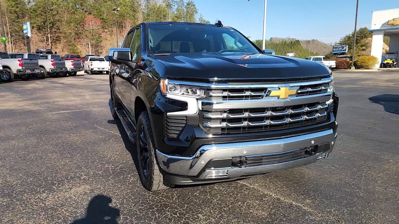 Used 2024 Chevrolet Silverado 1500 LTZ with VIN 1GCUDGED6RZ341681 for sale in Blue Ridge, GA