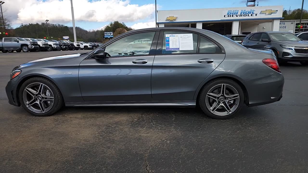 Used 2019 Mercedes-Benz C-Class Sedan AMG C43 with VIN 55SWF6EB5KU287831 for sale in Blue Ridge, GA