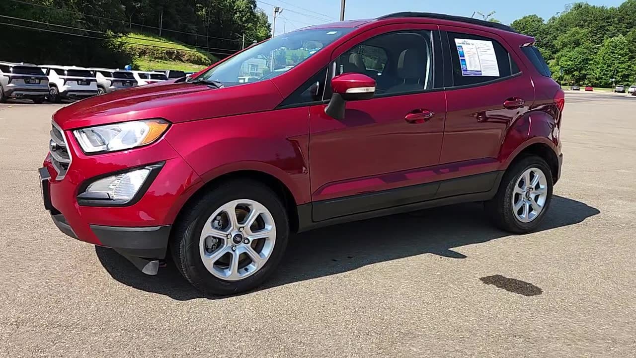 Used 2021 Ford EcoSport SE with VIN MAJ3S2GE5MC443727 for sale in Blue Ridge, GA