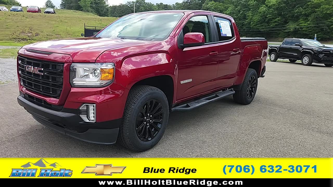 Cayenne Red Tintcoat 2021 GMC Canyon Pickup Truck 4X2 Automatic