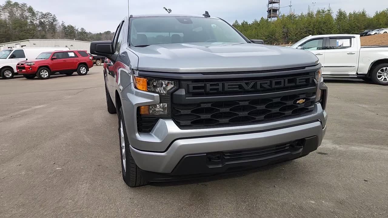 Used 2023 Chevrolet Silverado 1500 Custom with VIN 1GCPDBEK7PZ290221 for sale in Blue Ridge, GA