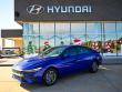 New 2026 Hyundai Elantra Hybrid Blue Sedan