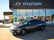 New 2026 Hyundai Elantra Hybrid Blue Sedan