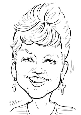 Staff member Sharon  Currey from fd66257b9d0c