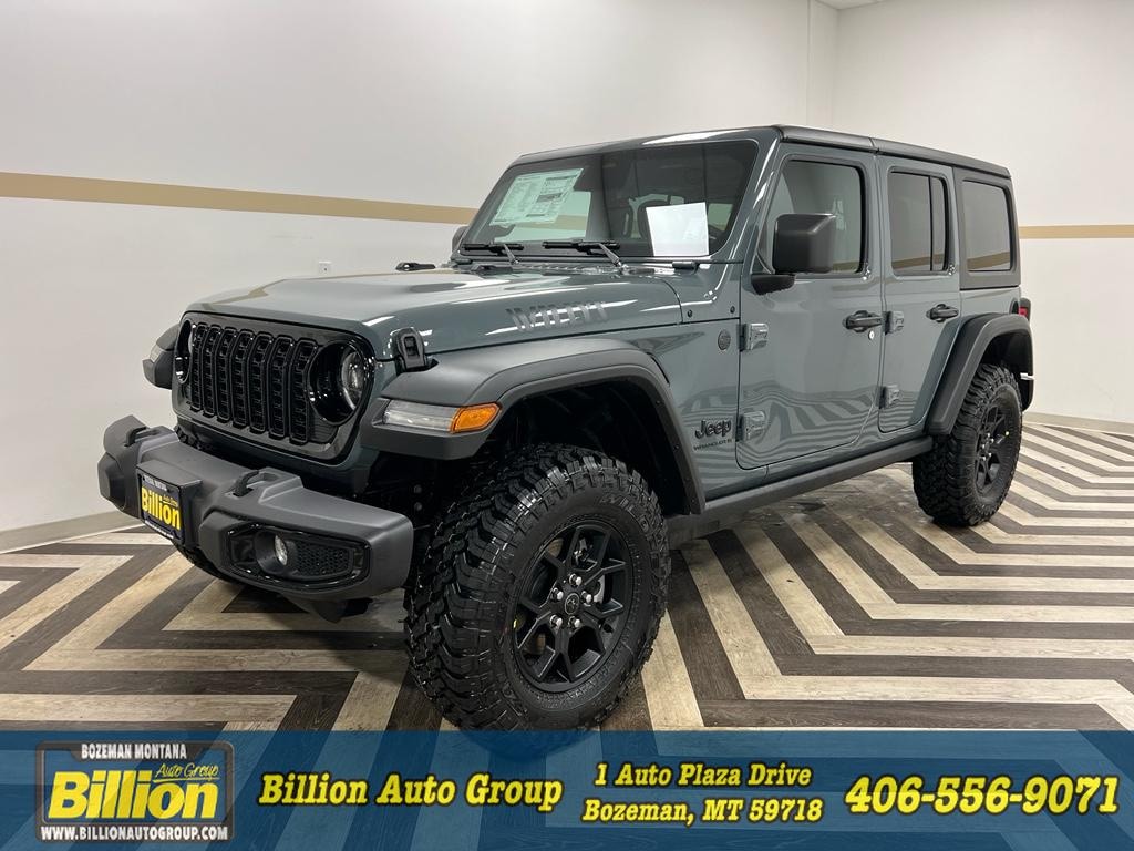 New 2026 Jeep Wrangler 4-DOOR WILLYS Sport Utility