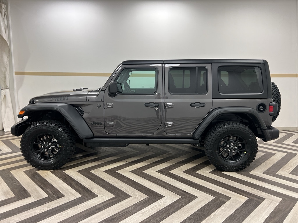 New 2026 Jeep Wrangler 4-DOOR WILLYS Sport Utility