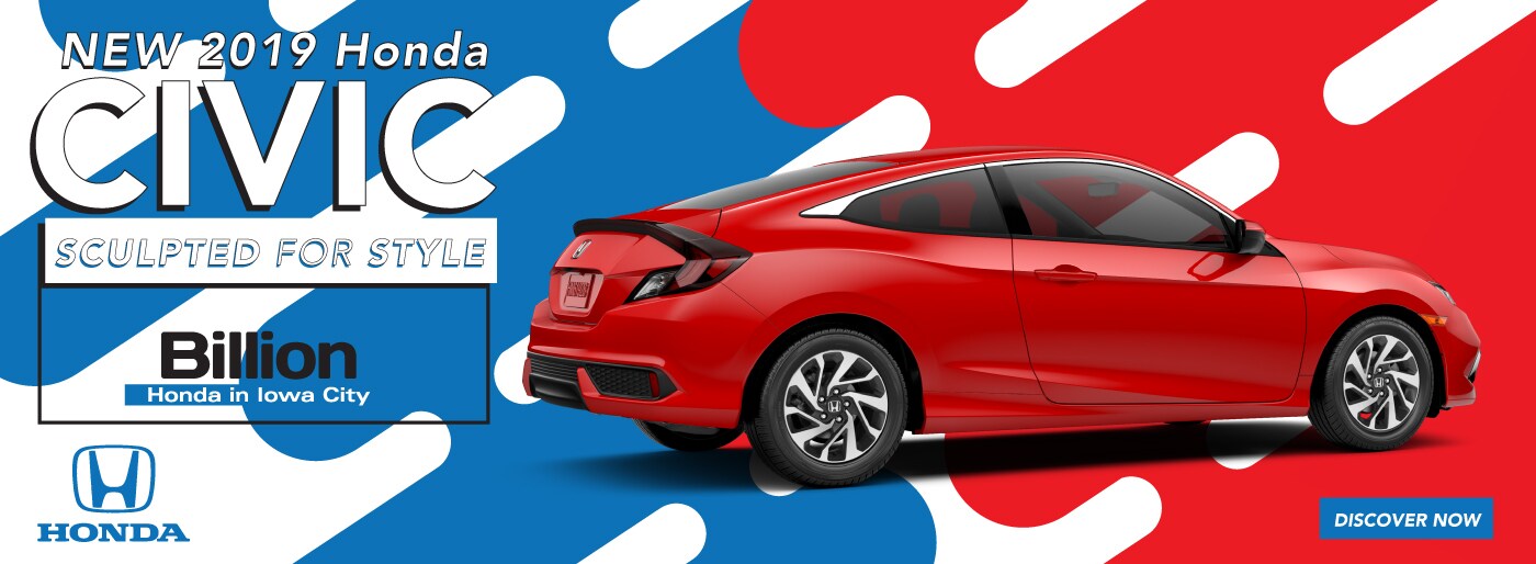 Billion Honda in Greater Iowa City New & Used Honda Dealership