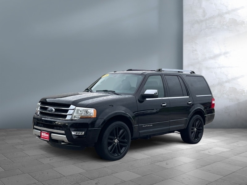 Used 2016 Ford Expedition Platinum with VIN 1FMJU1MTXGEF06740 for sale in Iowa City, IA